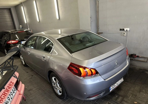 Peugeot 508 cena 46990 przebieg: 106000, rok produkcji 2016 z Rogoźno małe 254